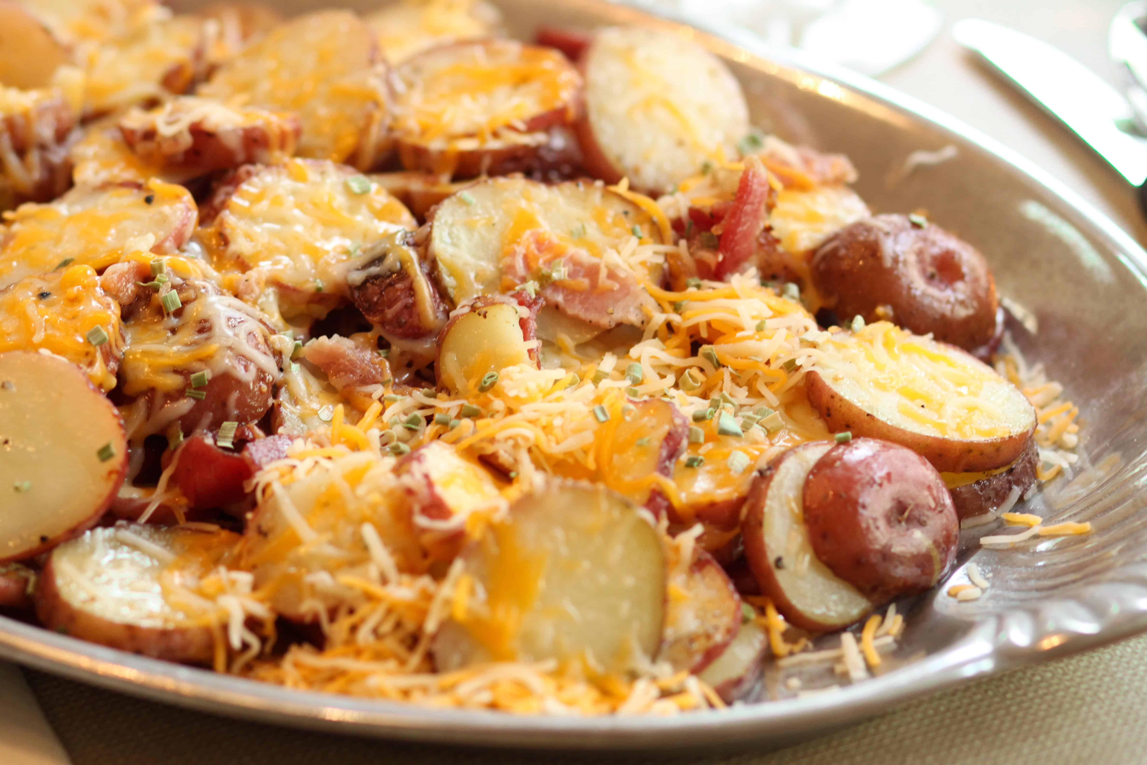 Loaded Oven Roasted Potatoes Peanut Blossom