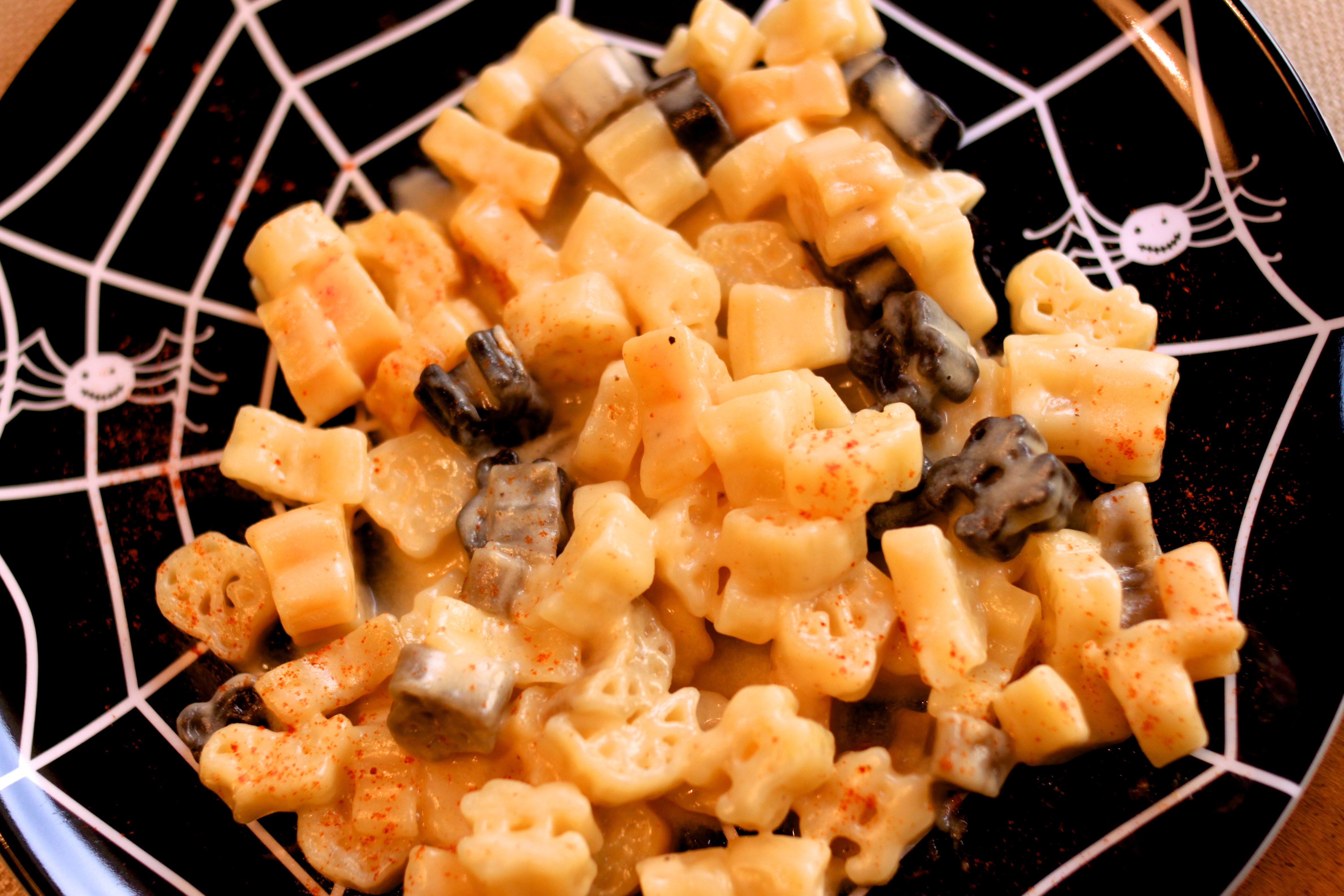 Halloween Stovetop Mac and Cheese  Peanut Blossom