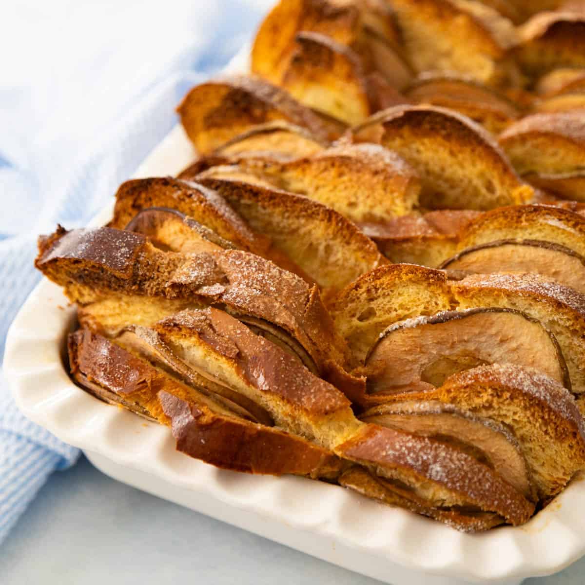 Warm & Toasty Loaf Pan with Napkin - Stamped