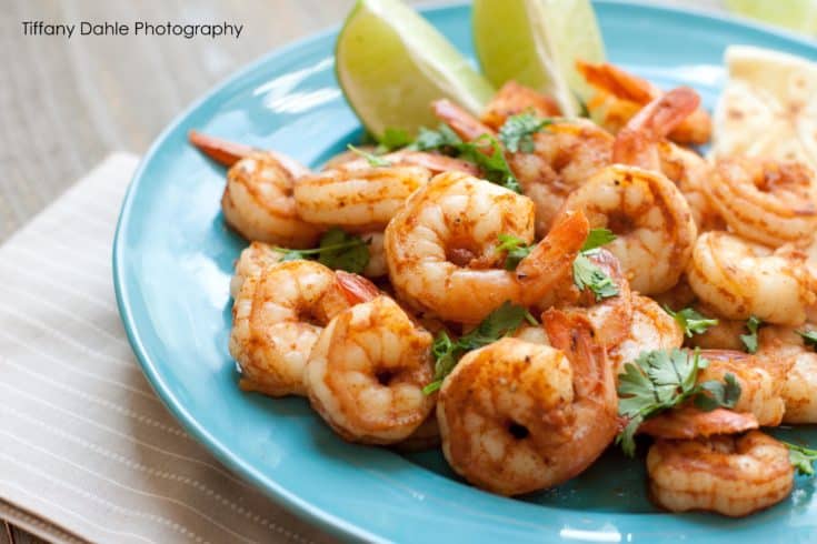 Quick and spicy shrimp comes together in 5 minutes - Peanut Blossom