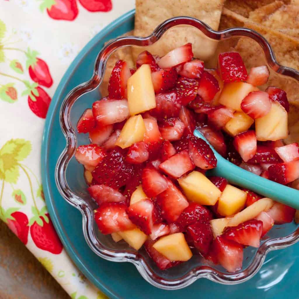 Mango Strawberry Salsa