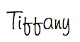Tiffany's signature