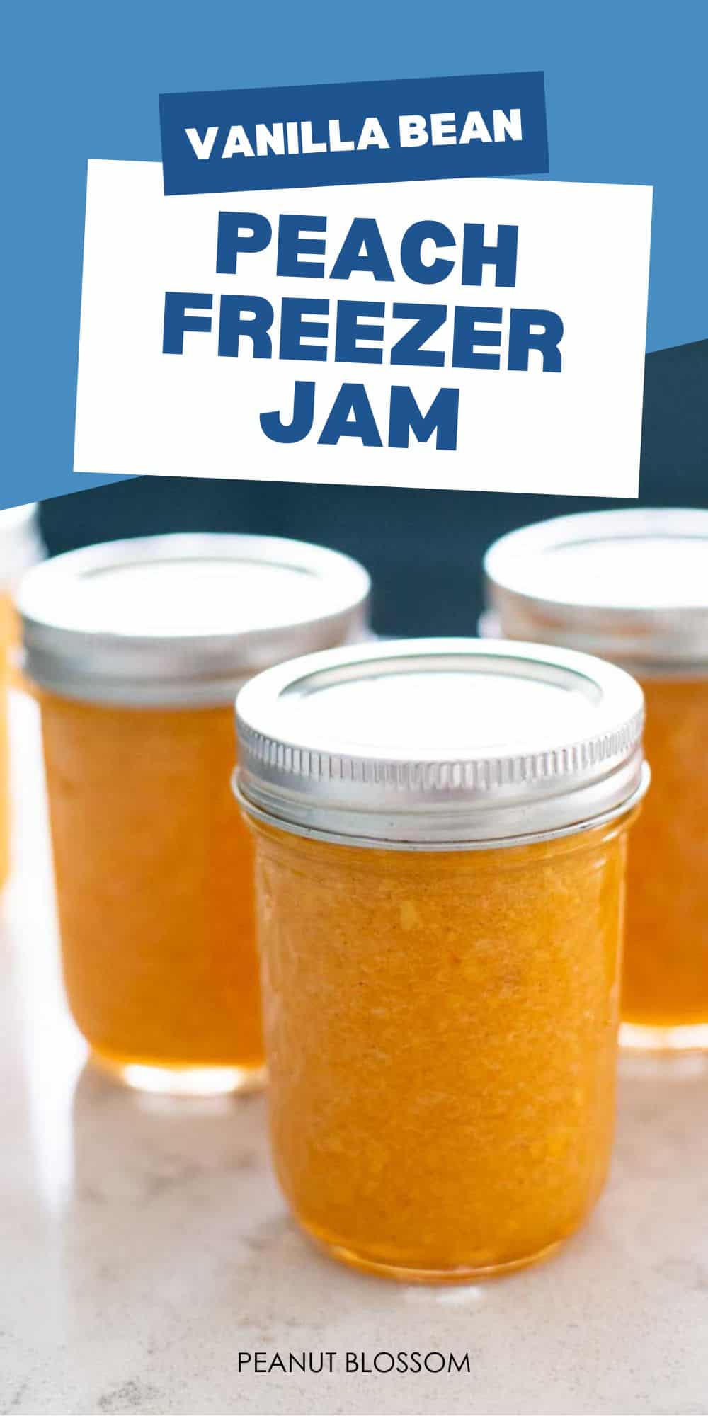 Peach Freezer Jam - Spend With Pennies