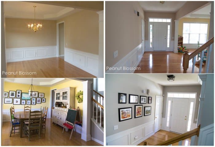 Entryway Dining Room Transformation