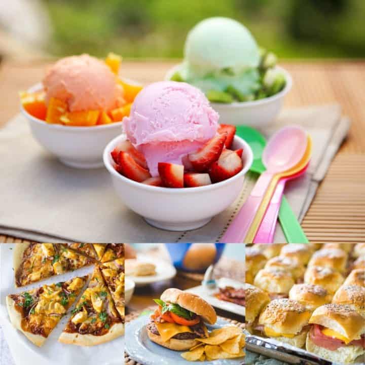 Easy recipes to make for a last day of school party.