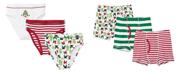 Hanna Andersson christmas underwear