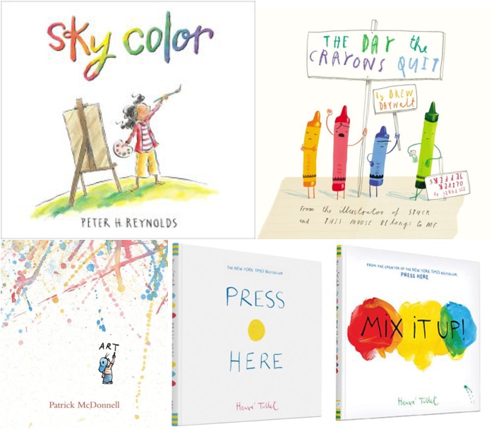 Inspire and Paint: Our favorite art books for kids