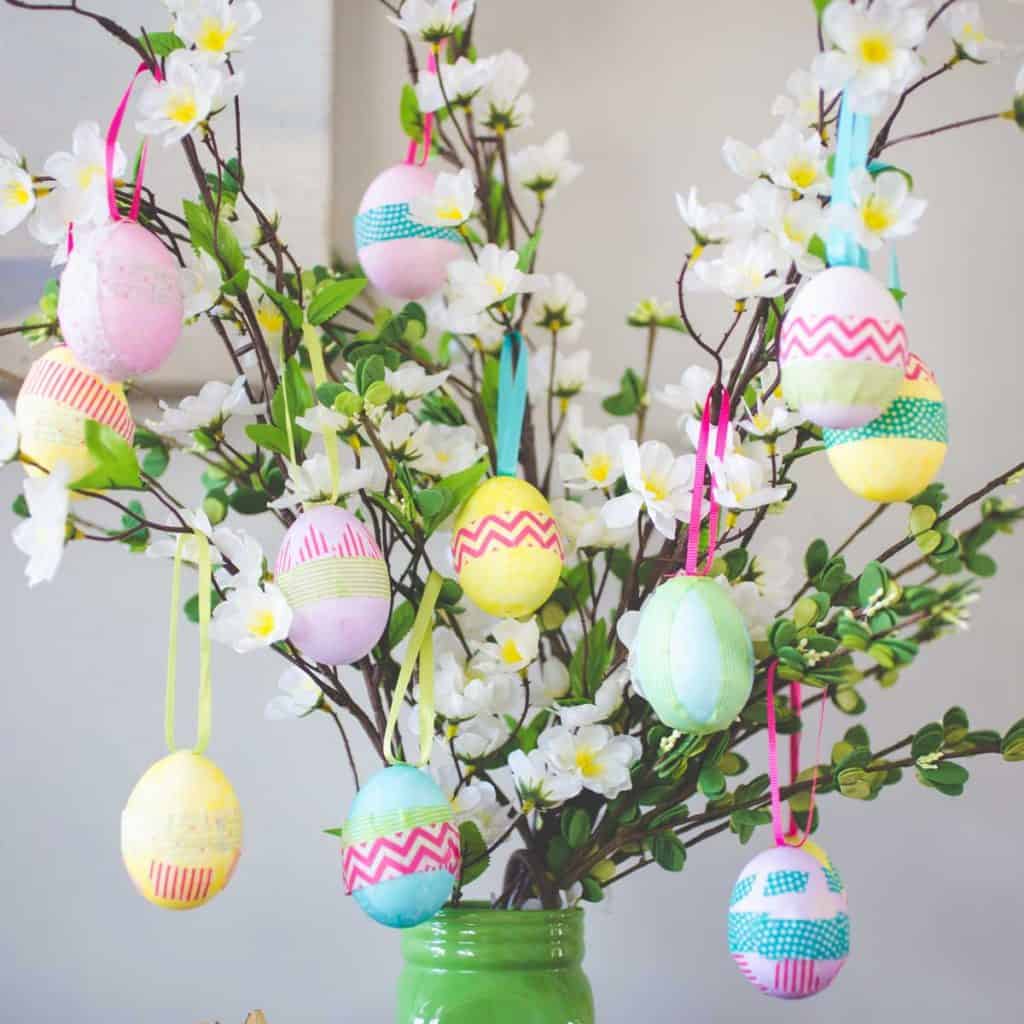 How to Make an Easter Egg Tree