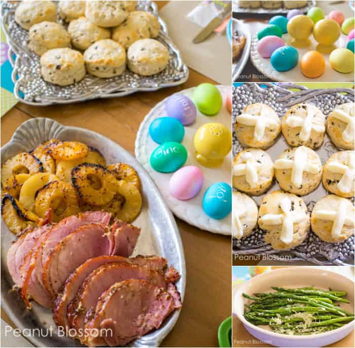 Perfect Easter Feast: Pineapple and mustard glazed spiral ham