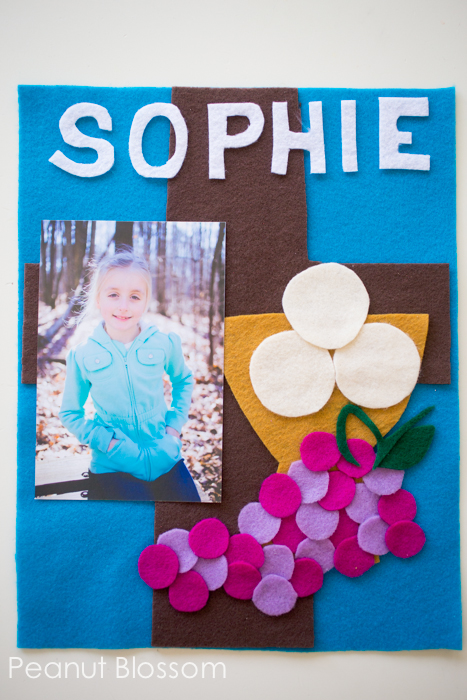 How to make a First Communion banner