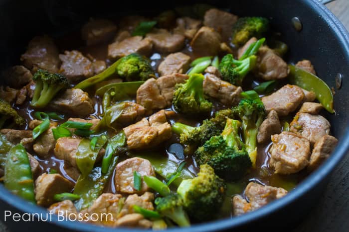 30 minute pork stir fry