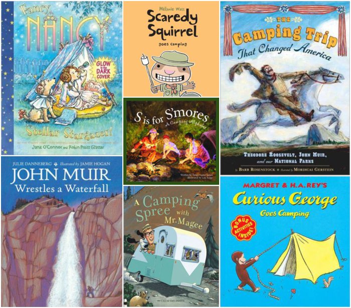Picture books about camping