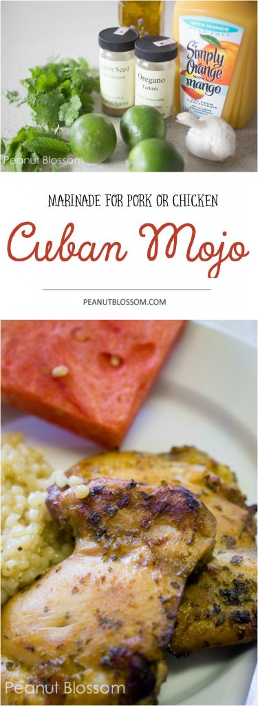 How to make a Cuban mojo marinade for chicken