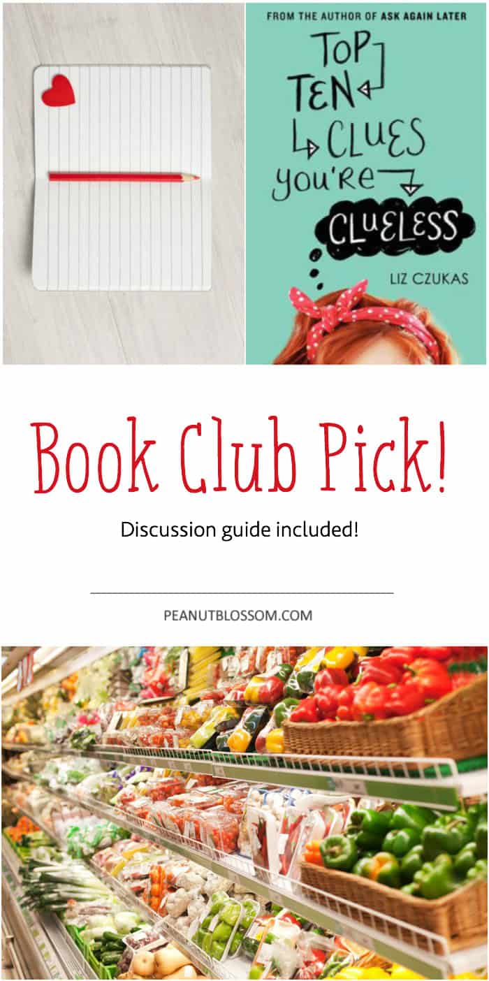 Discussion guide for "Top Ten Clues You're Clueless" by Liz Czukas