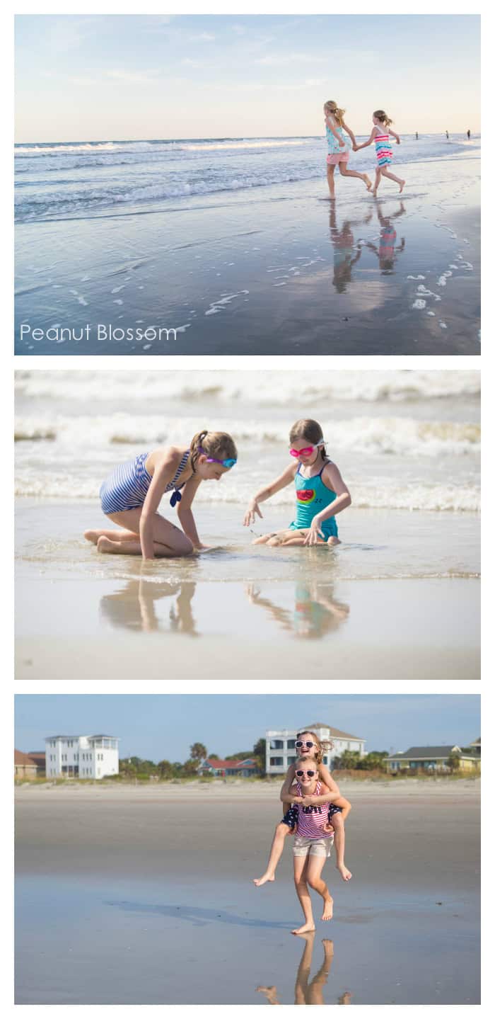 Beach picture ideas, Tip #2: capture the action