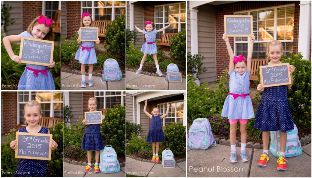 Back to School photo ideas for busy mornings.