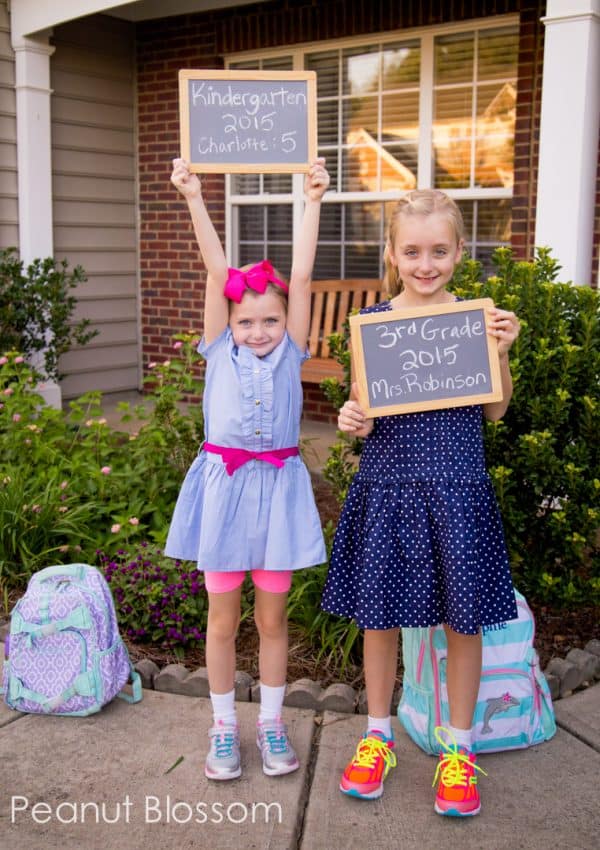 35 Back to School Photo Ideas Peanut Blossom