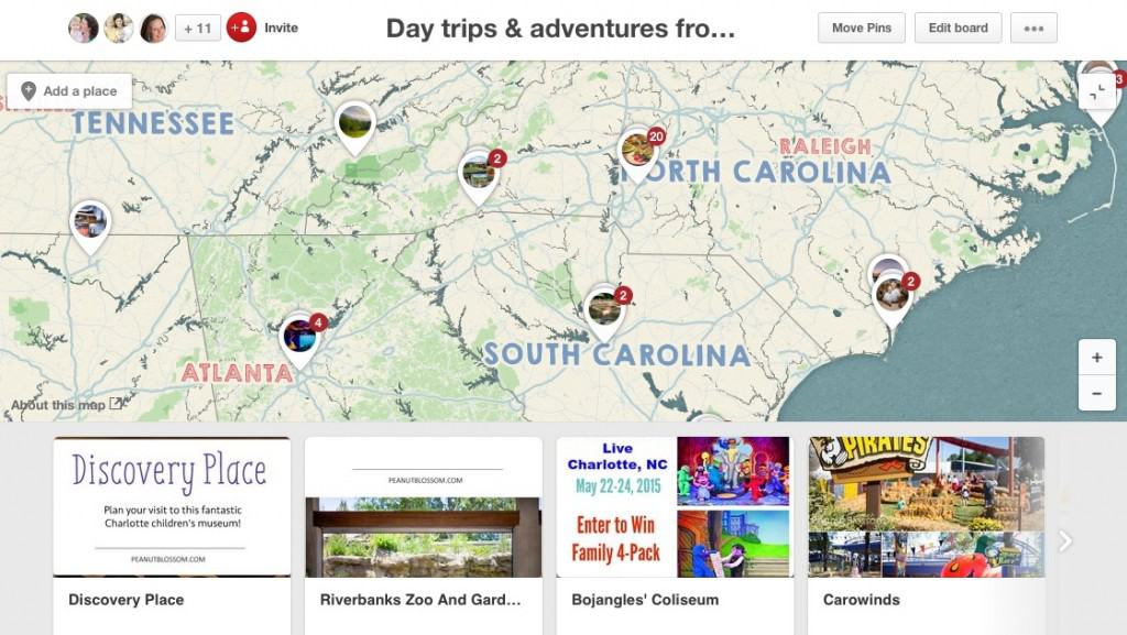 Using internet tools to plan a family vacation