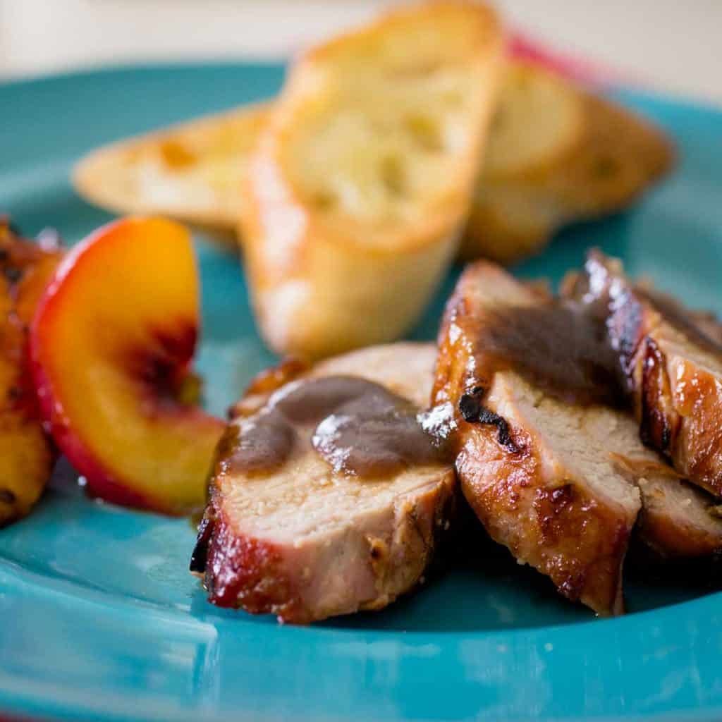 Rum Glazed Pork Tenderloin