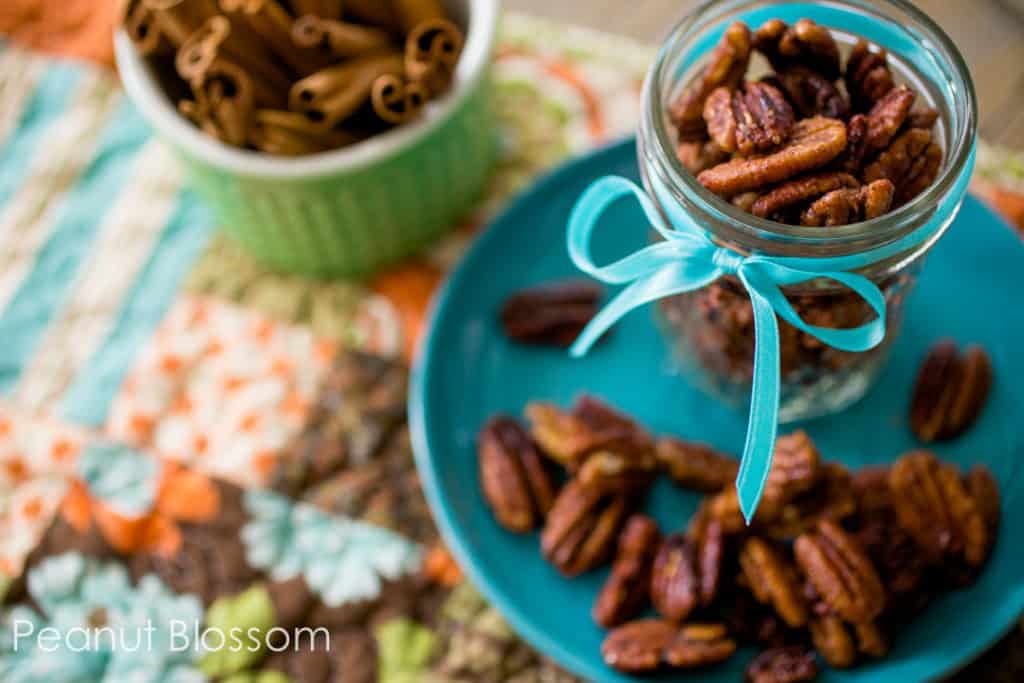 Spiced pecans for the holidays