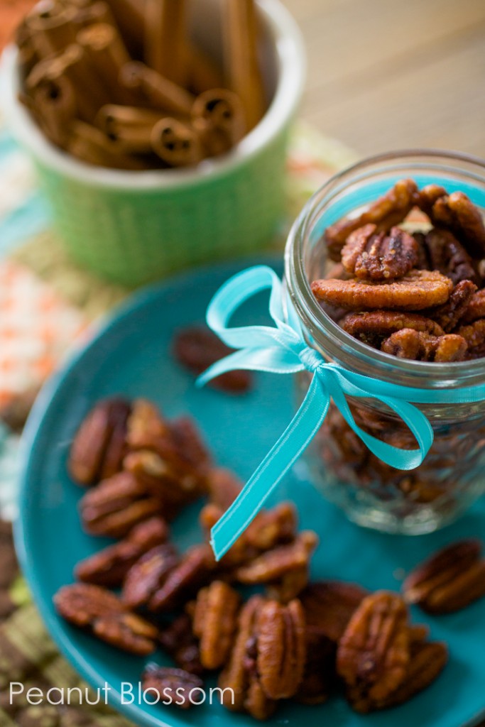 Spiced pecans for the holidays