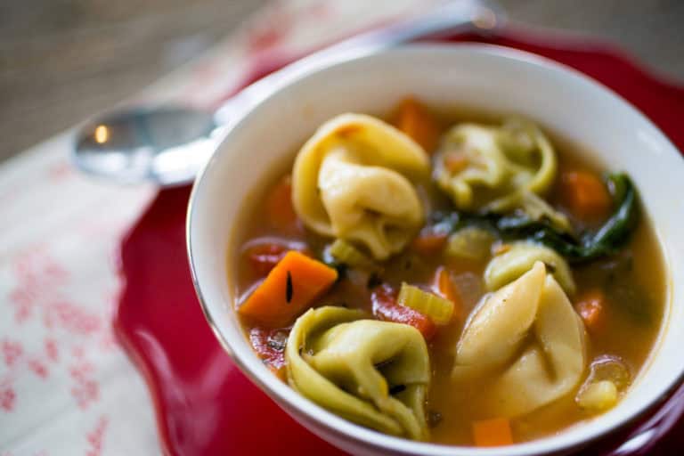 Weight Watchers Tortellini Soup 4 points per serving