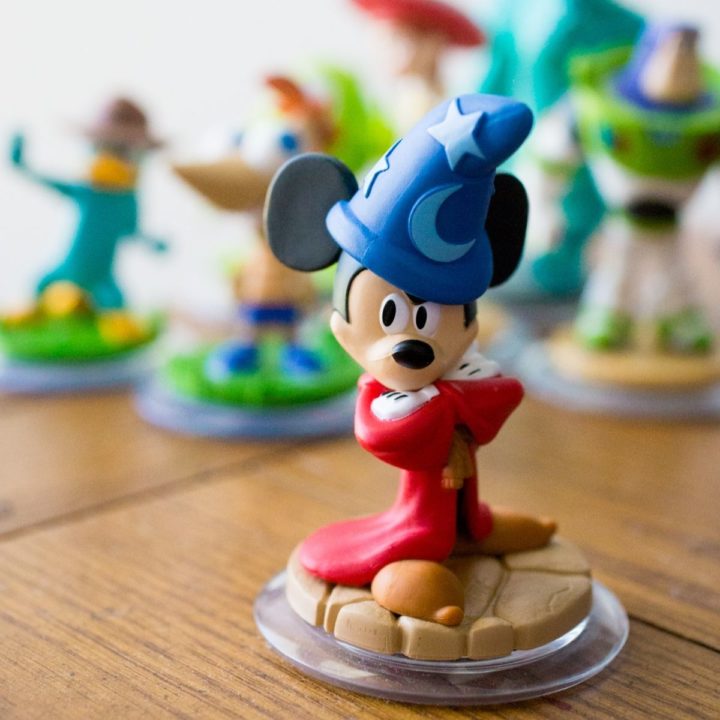 Sorcerer Mickey Disney Infinity figurine.