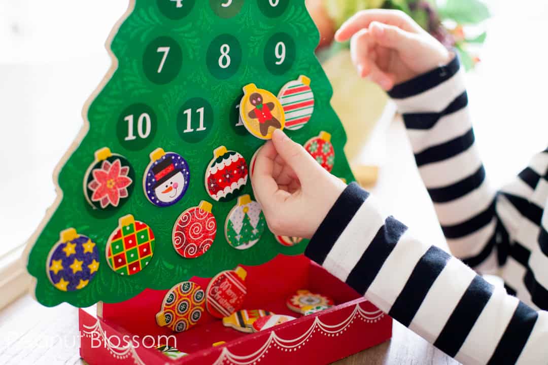When they open this Advent calendar, they won't even miss the candy!