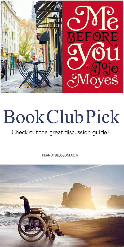 Discussion guide for Me Before You by Jojo Moyes