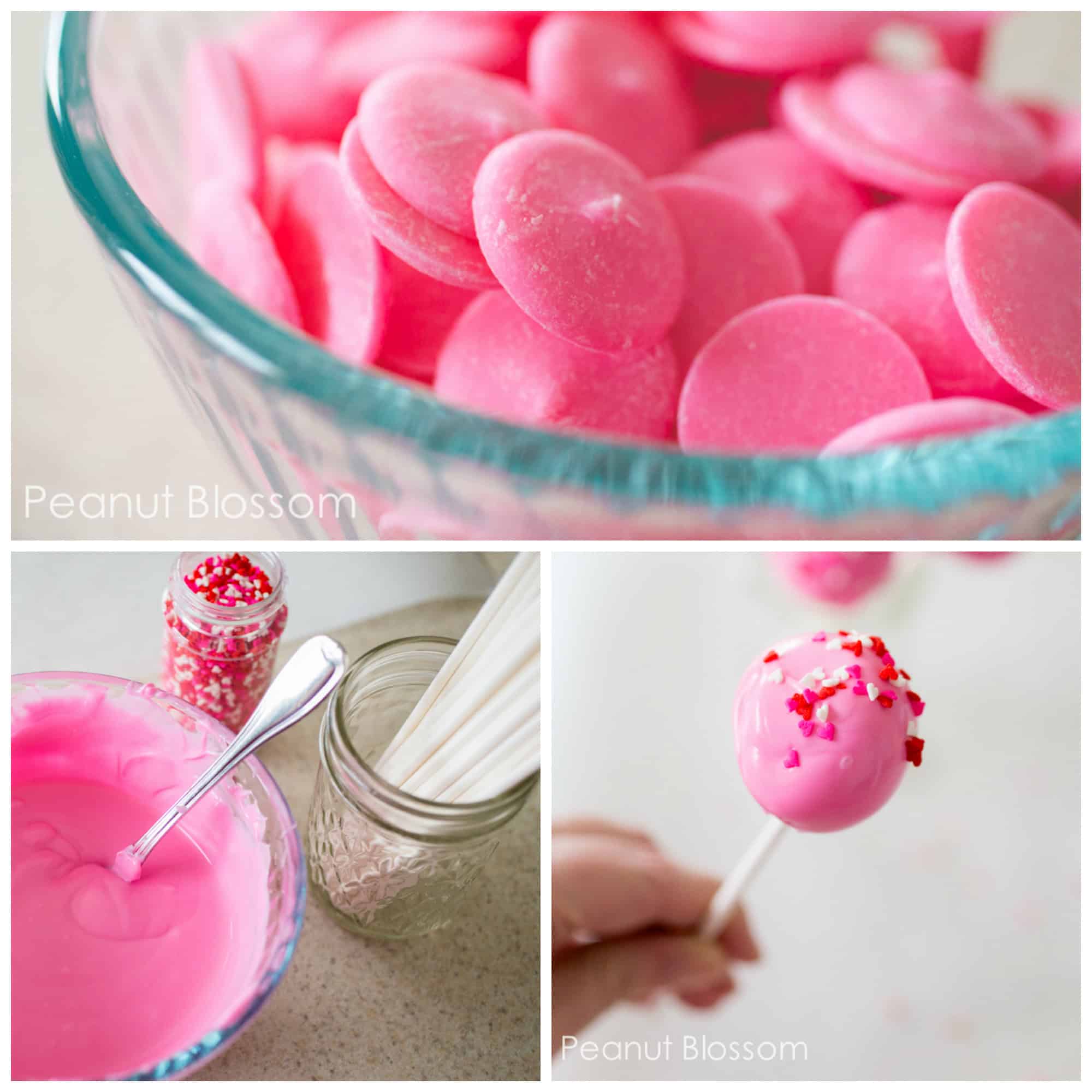 Be careful how you work with melted candy coating. Heat it in the microwave in batches of 30 seconds and stir!!