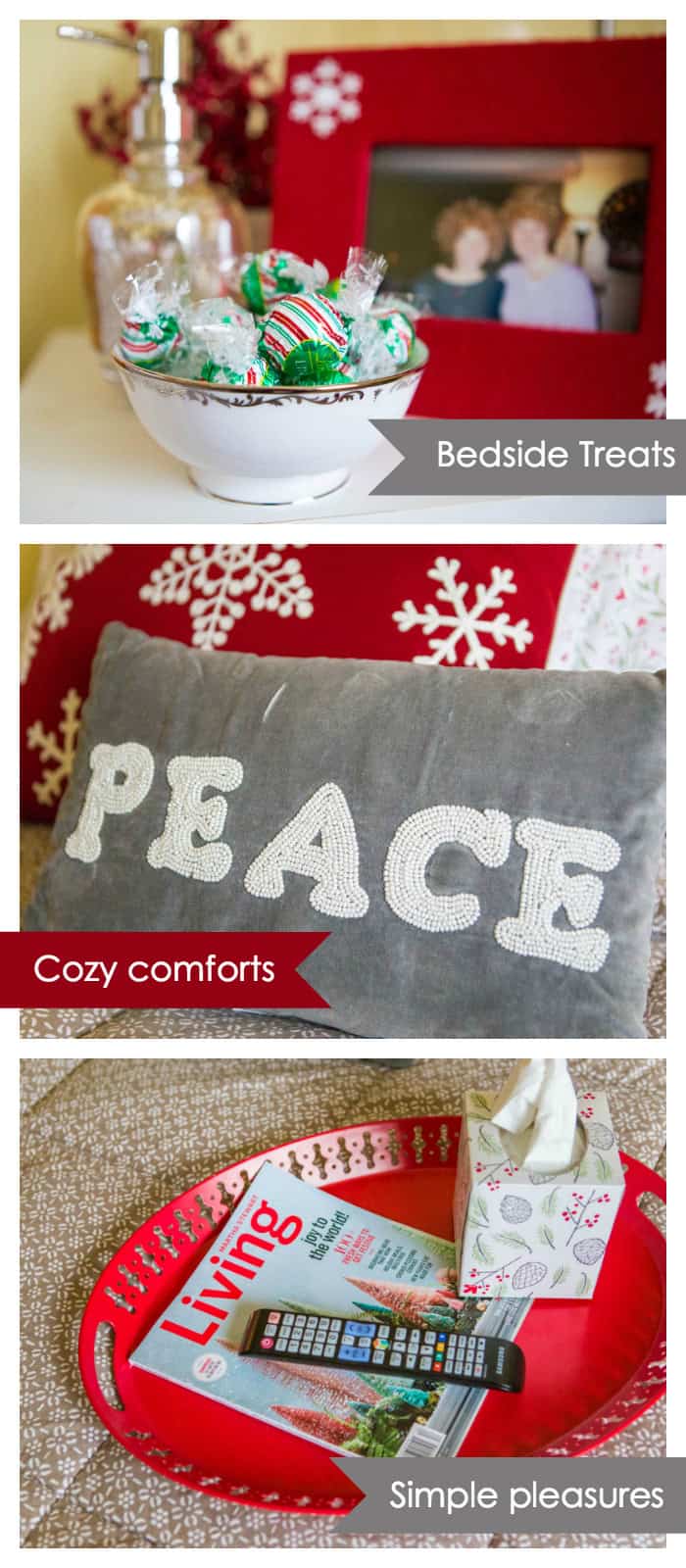 20 personal and festive guest room ideas for the holidays