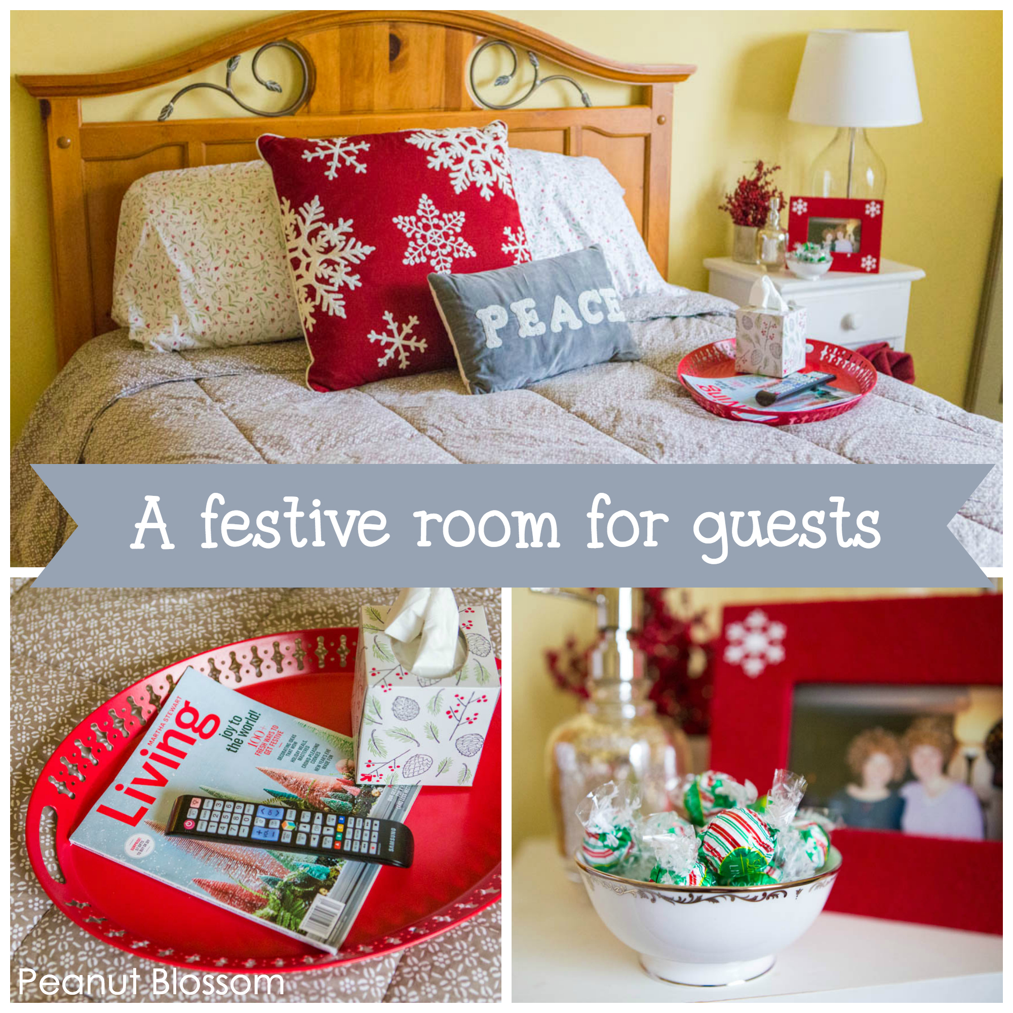 20 personal and festive guest room ideas for the holidays