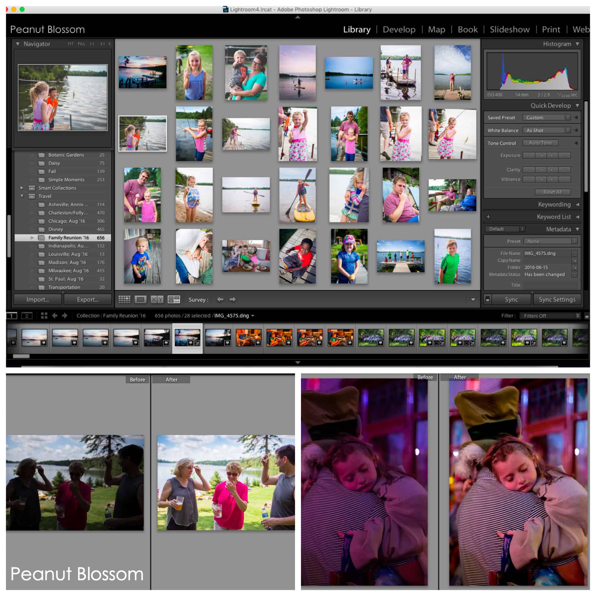 Lightroom: The best photo editing software for moms