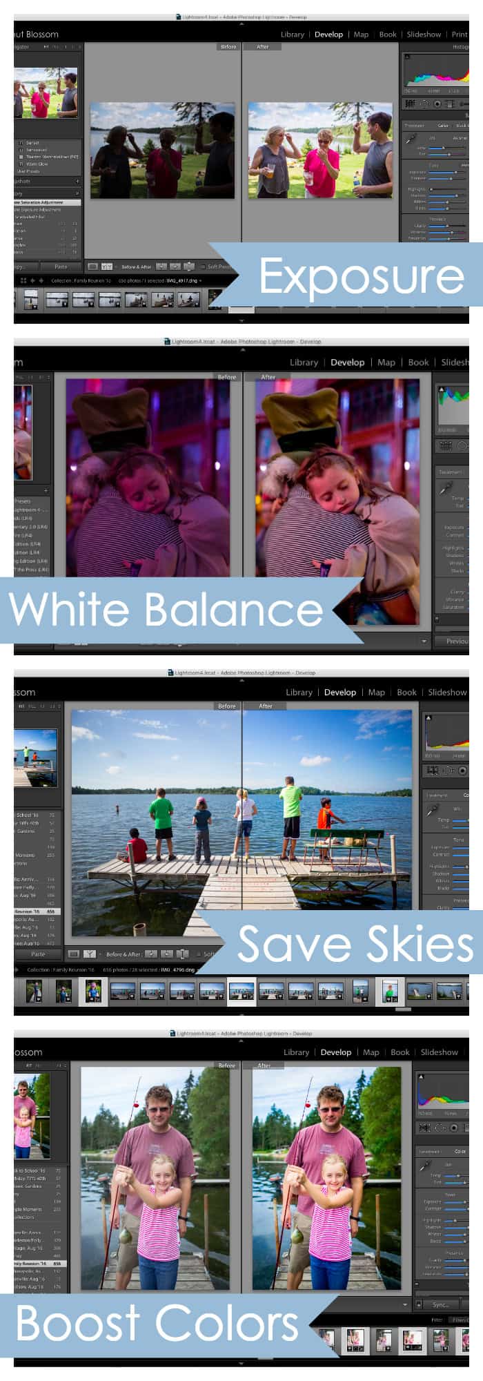 Lightroom: The best photo editing software for moms