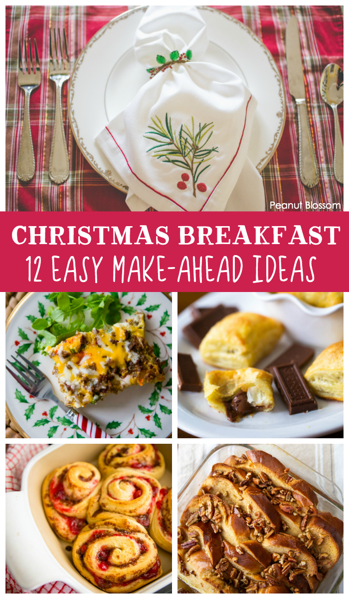 12 easy Christmas breakfast ideas for busy moms to make the holiday special.