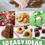 A photo collage shows several of the cookie recipes for kids.