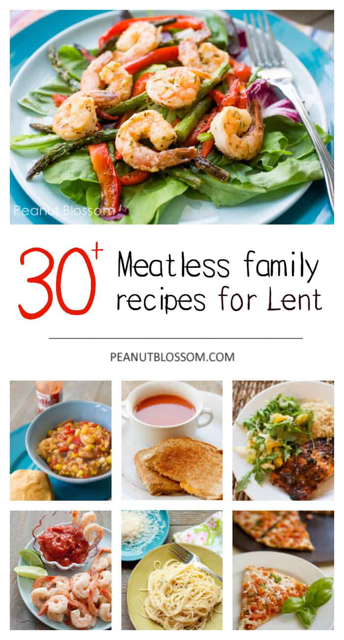 30 meatless meals for Lent your kids will actually eat