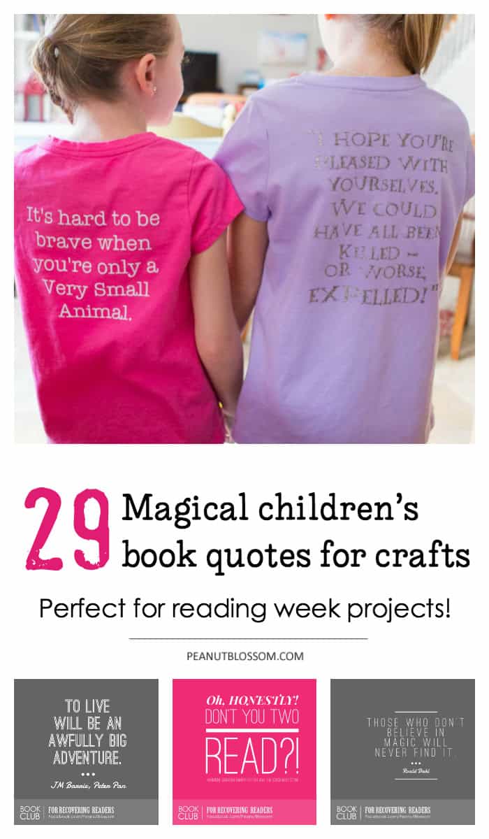 29 magical childrens book quotes for crafting projects