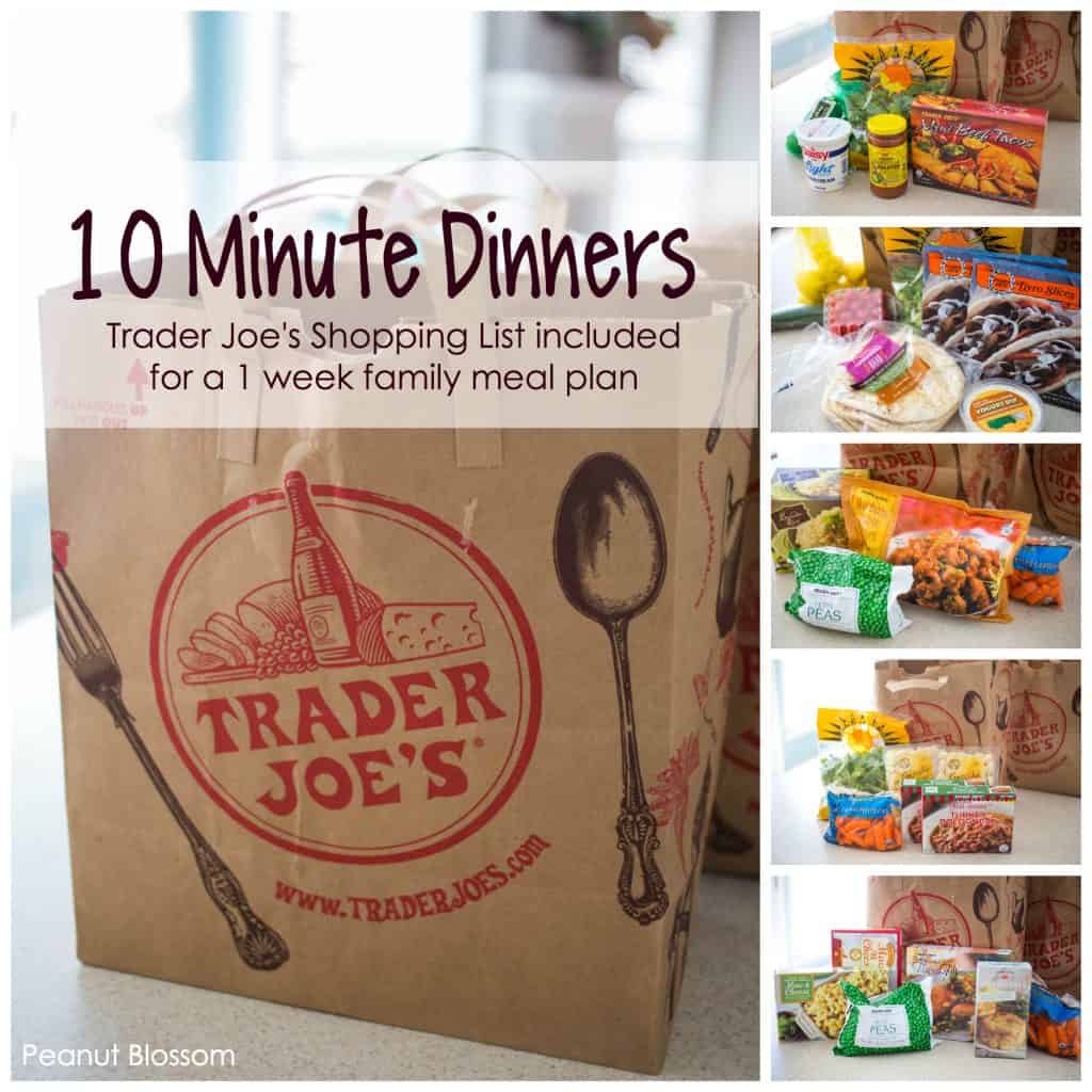 10-minute Trader Joe's meals: the best busy night dinners in a hurry!