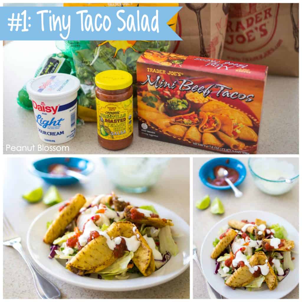 Best Trader Joe's meals: #1 Tiny Taco Salad