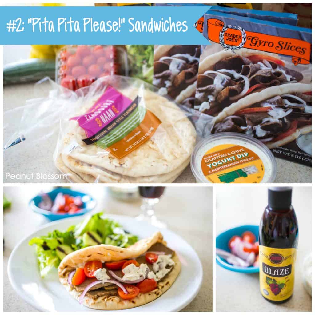 Best Trader Joe's meals: Gyro pita sandwiches