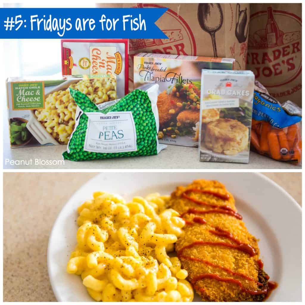 Best Trader Joe's meals: Baked tilapia with macaroni and cheese