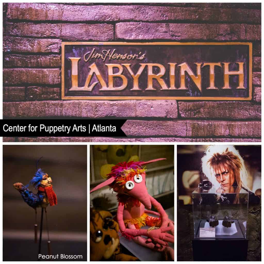 Jim Henson's Labyrinth creatures on display at the Center for Puppetry
