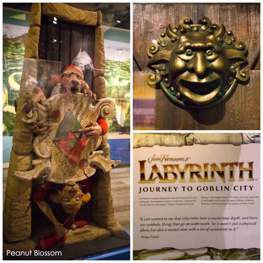 Jim Henson's Labyrinth creatures on display at the Center for Puppetry