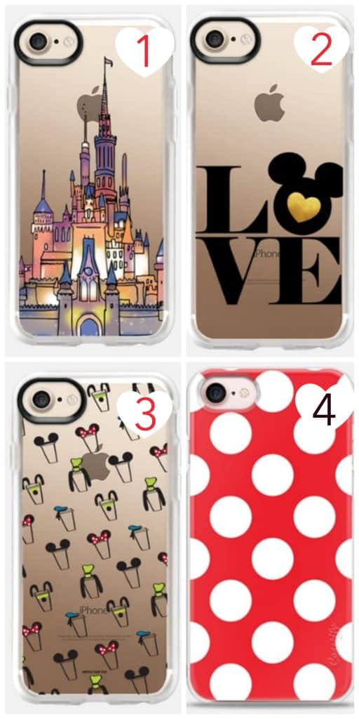 Disney iPhone cases for iPhone 7, iPhone 8, and iPhone X