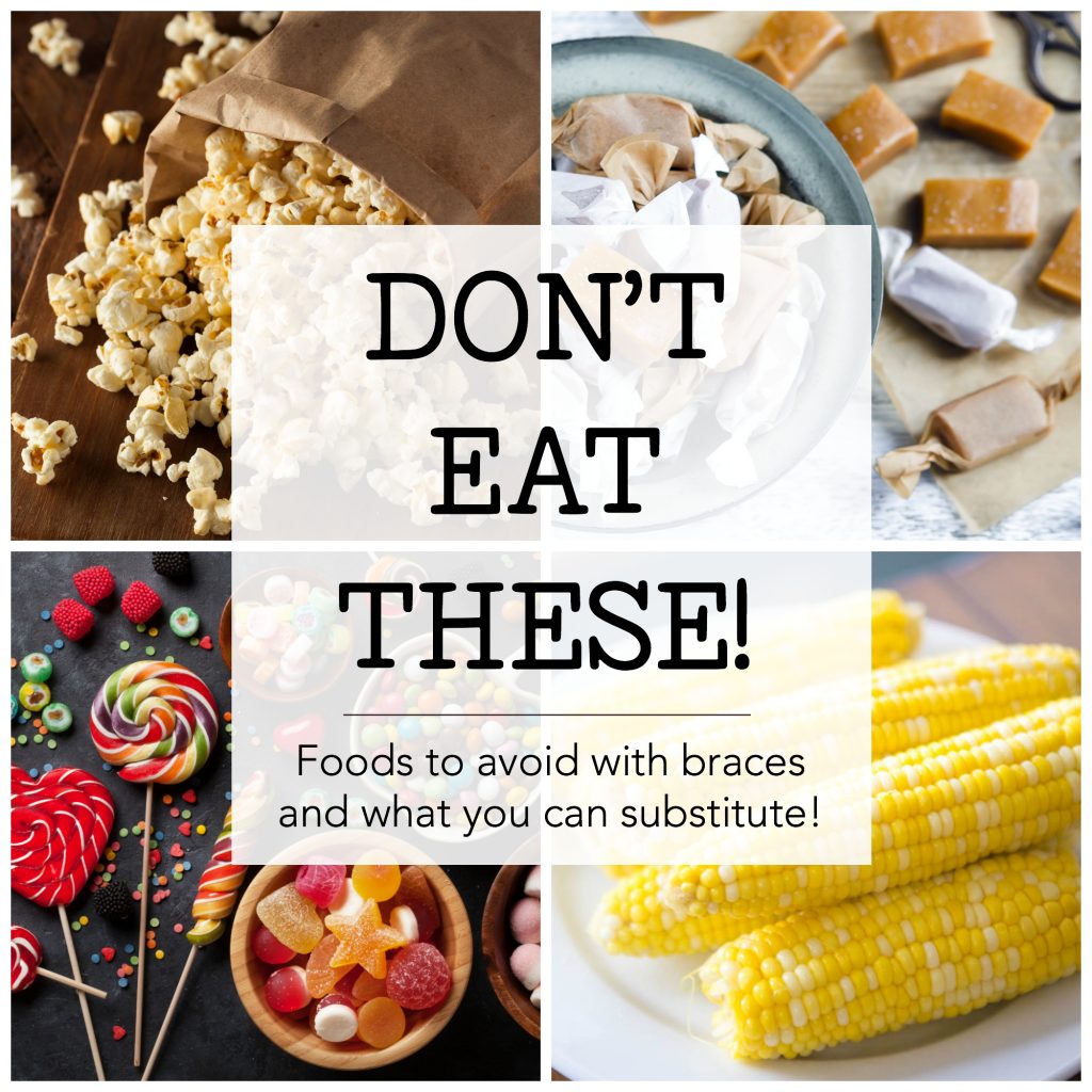 Don't eat these!: What can't you eat with braces | Hull & Coleman South Charlotte orthodontists