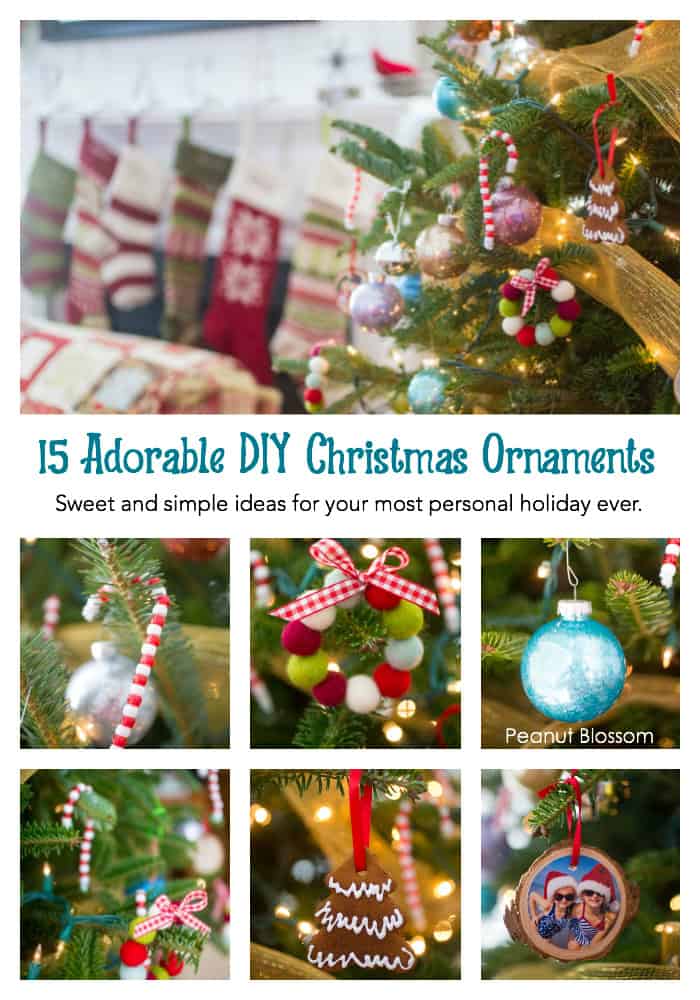 DIY Christmas Ornaments for the sweetest handmade holiday