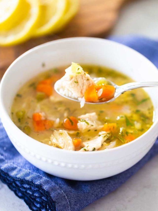 Homemade Chicken Soup for Colds & Flu
