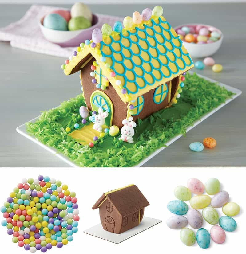 This Bunny Hutch Chocolate Cookie Kit is adorable!