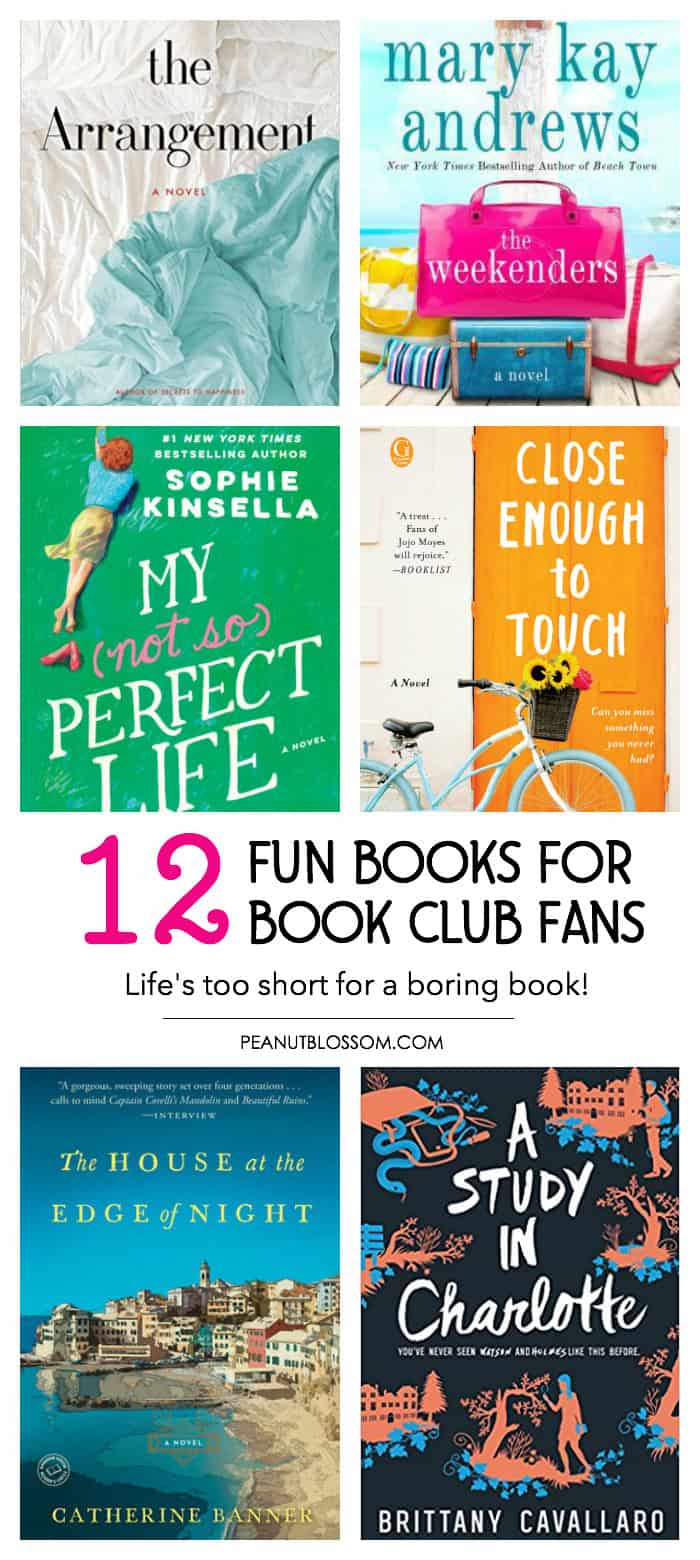 12 fun book club books for a blissful year
